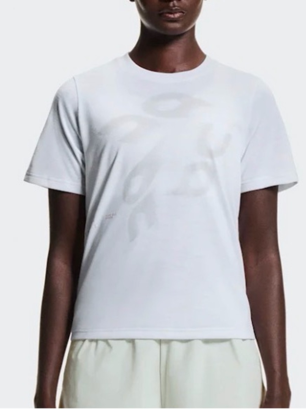 On Running Women's White Short-Sleeve Crew Tee